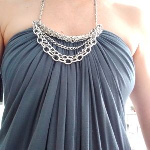 Brand 🆕 Sky Brand Designer's Short Dress Charcoal Grey XS